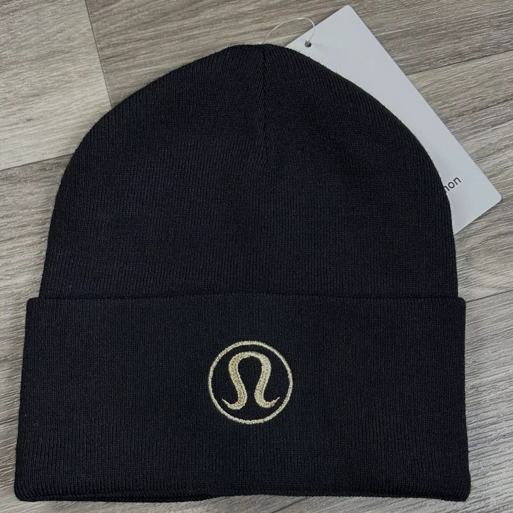 lululemon athletica Black Beanie
